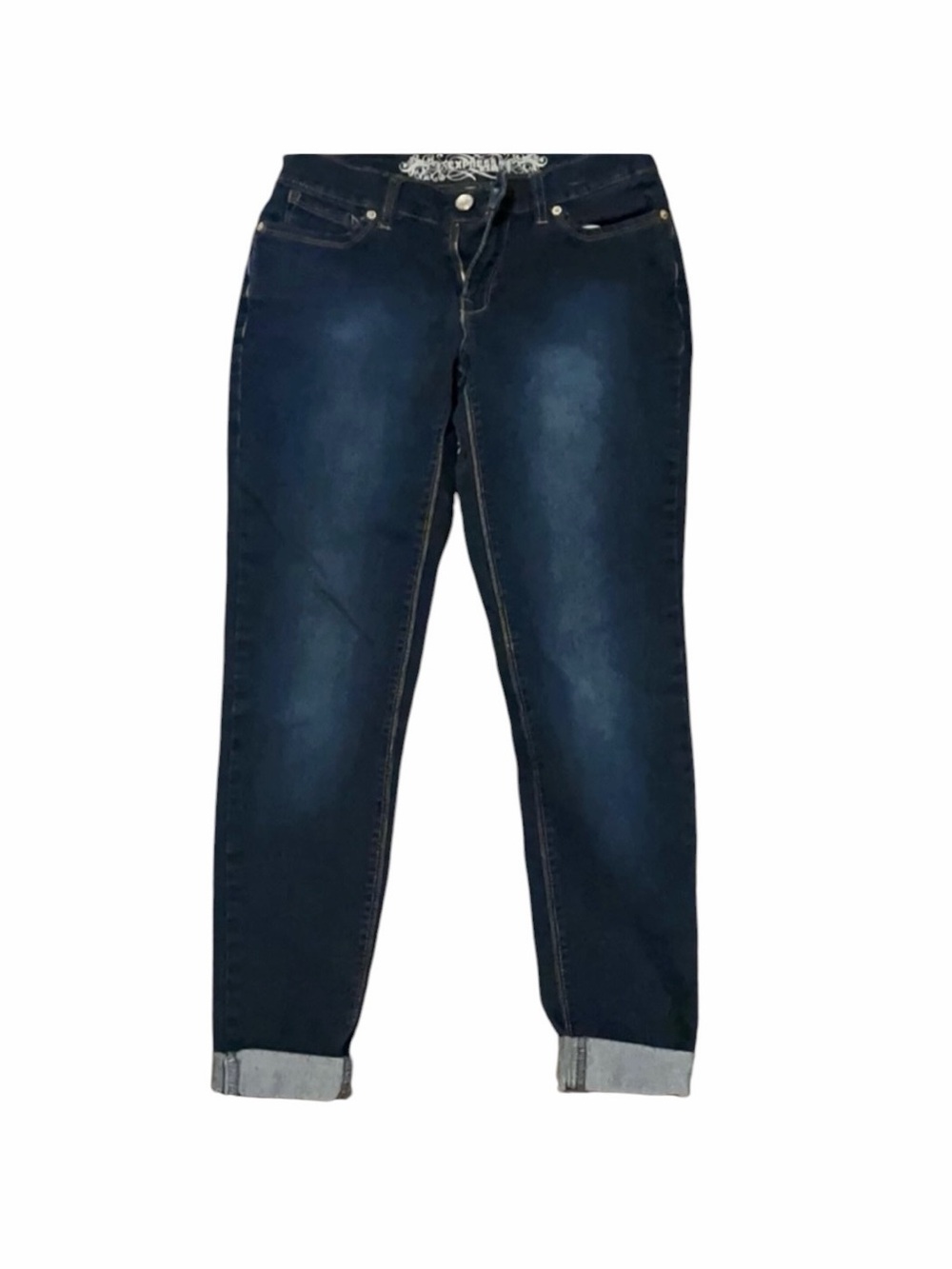 Express Dark Blue Jeans  -Cute and Have a Little Stretch size 6